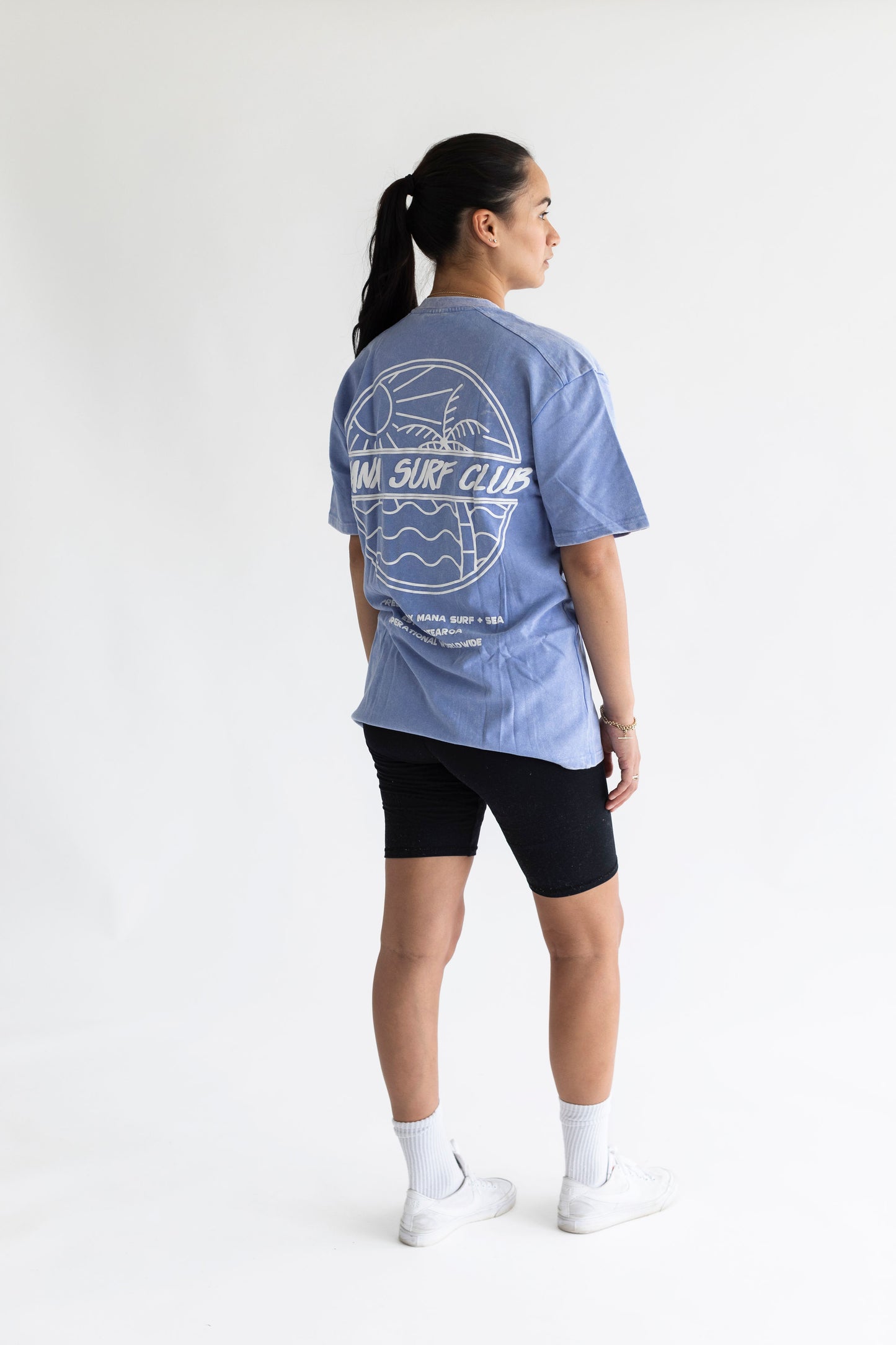 Surf Club Tee - Ocean Blue